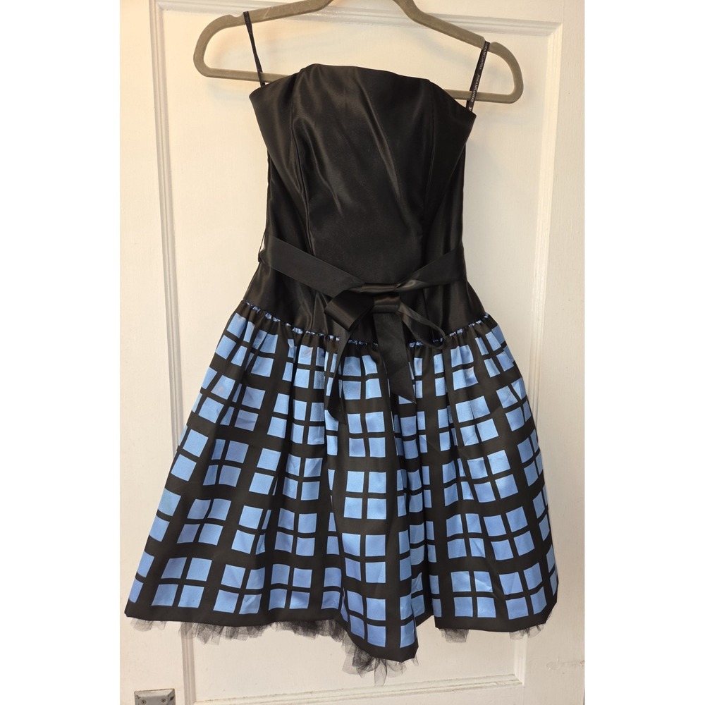 Jessica Mcclintock For Gunne Sax Vintage 80s Juniors Dance Dress Tulle Skirt. 3